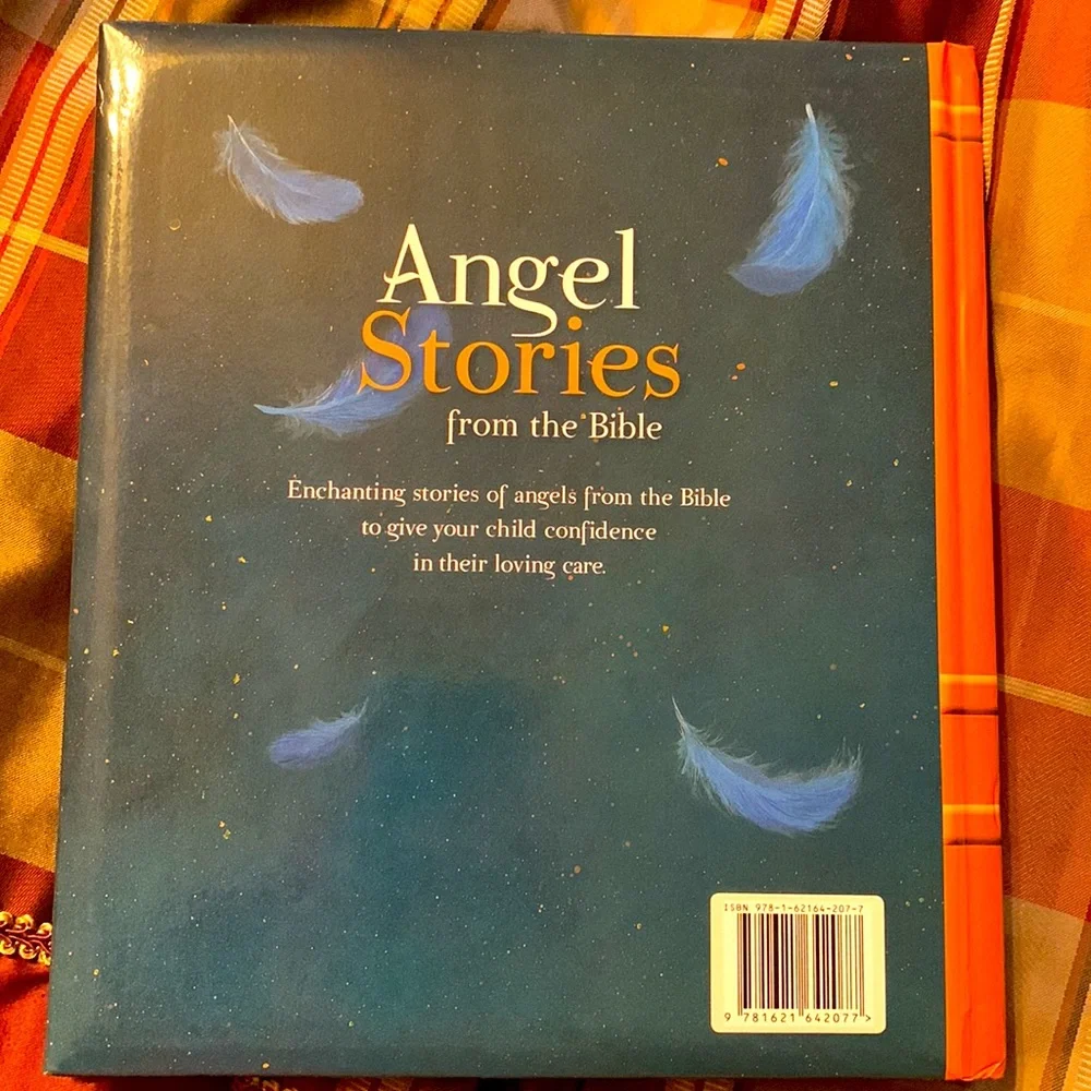 Angel Stories form the Bible padded hardcover book like new 5 stories storybook